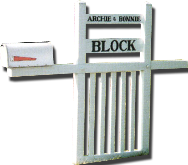 Mailbox Sign