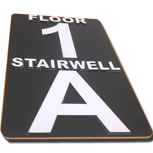 Stairwell Placard